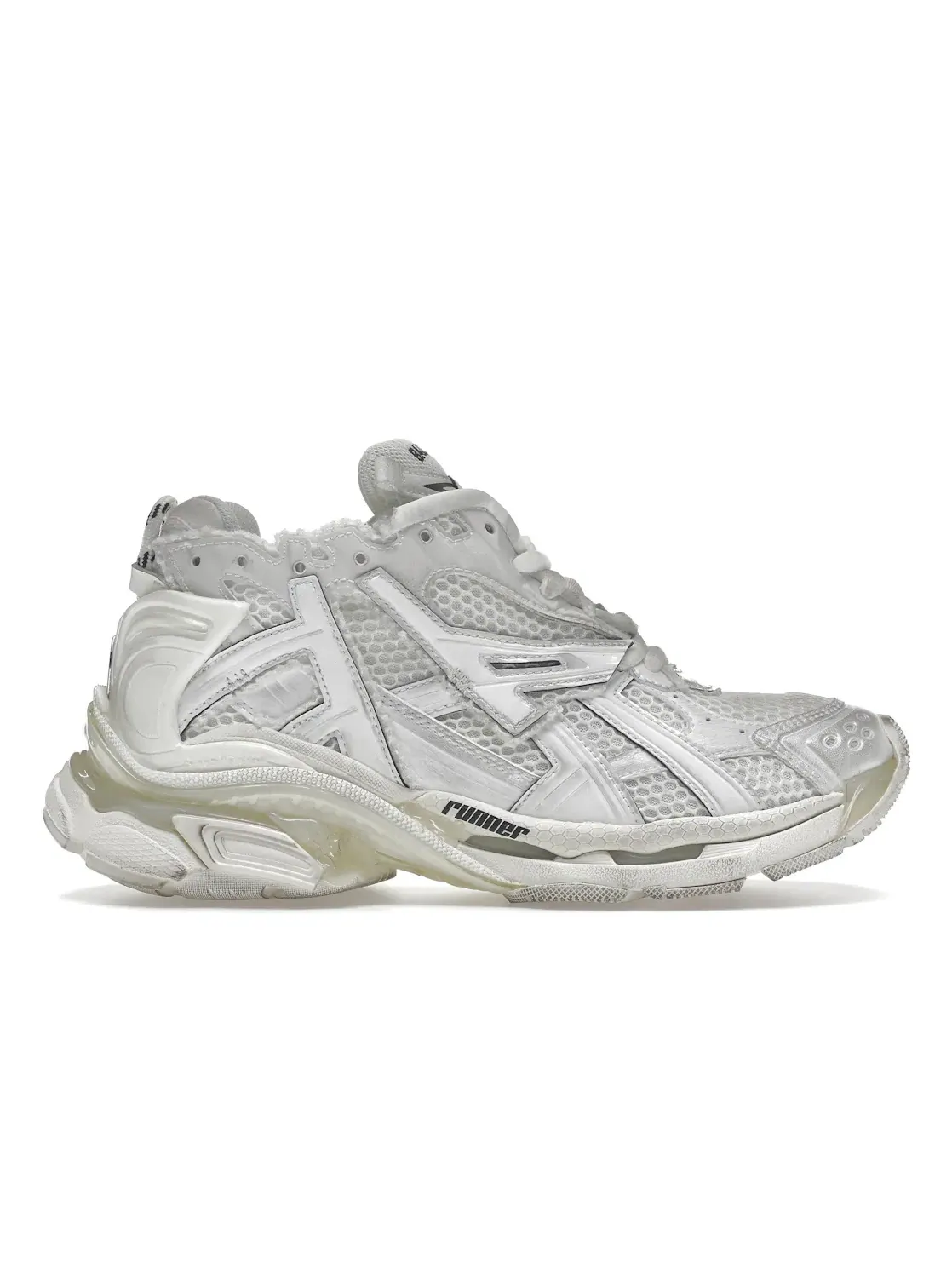 Кроссовки женские Balenciaga Runner, с массивной подошвой — изображение 1 из 4, белый