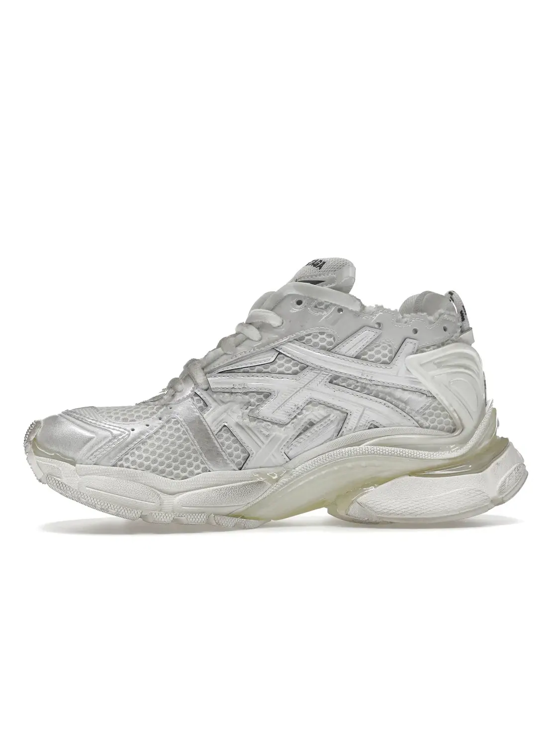 Кроссовки женские Balenciaga Runner, с массивной подошвой — изображение 3 из 4, белый