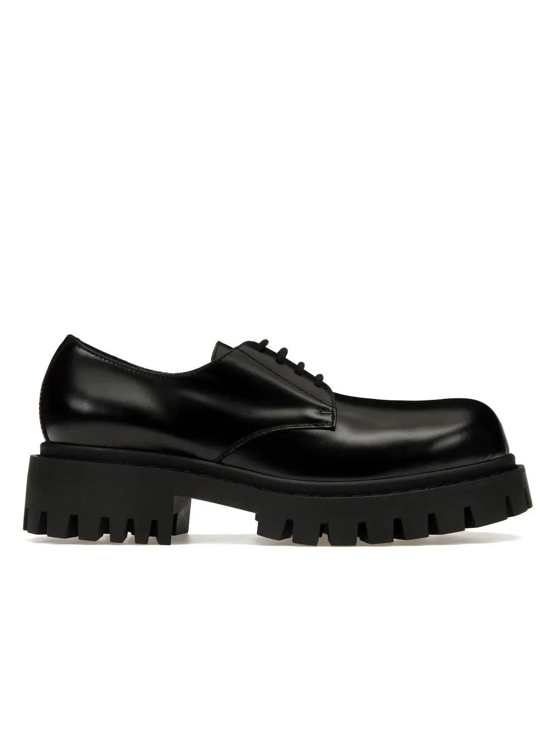 Оксфорды мужские Balenciaga Sergent, кожаные, на шнуровке
