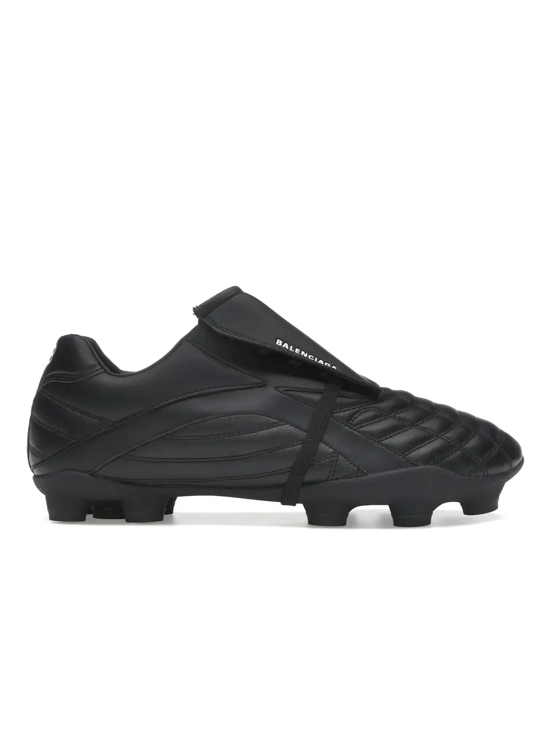Кроссовки мужские Balenciaga Soccer — изображение 1 из 4, черный/черный