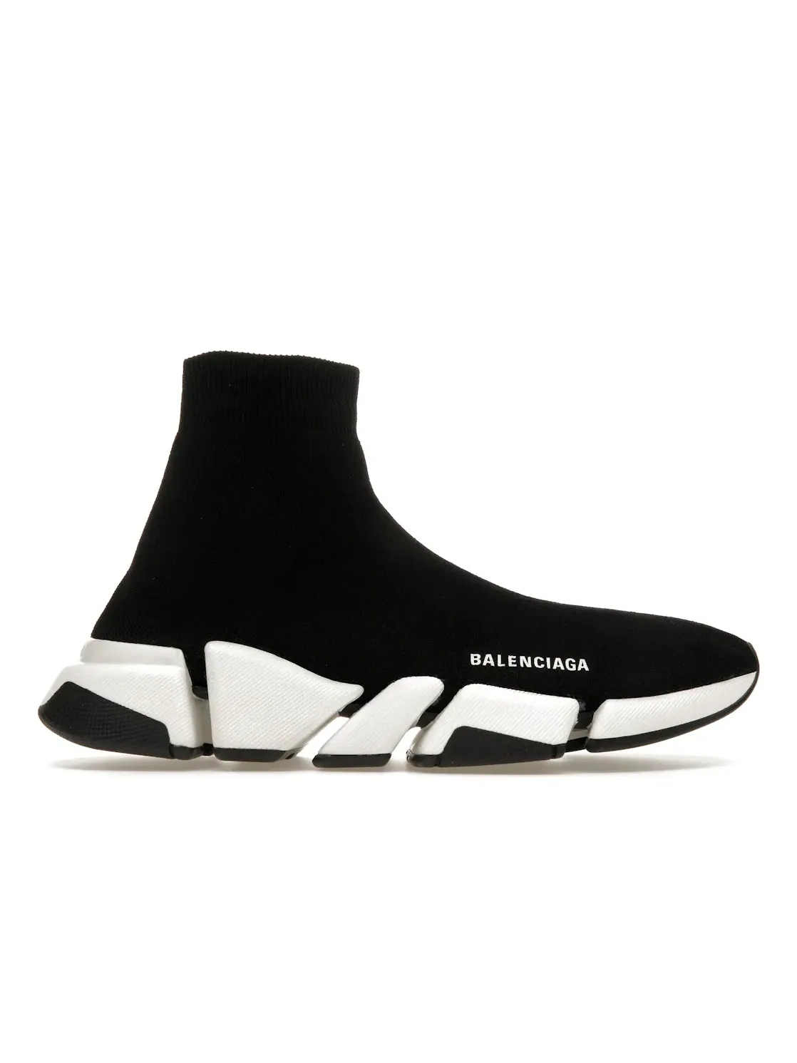 Кроссовки мужские Balenciaga Speed 2.0, с объемной подошвой — изображение 1 из 4, черный/белый