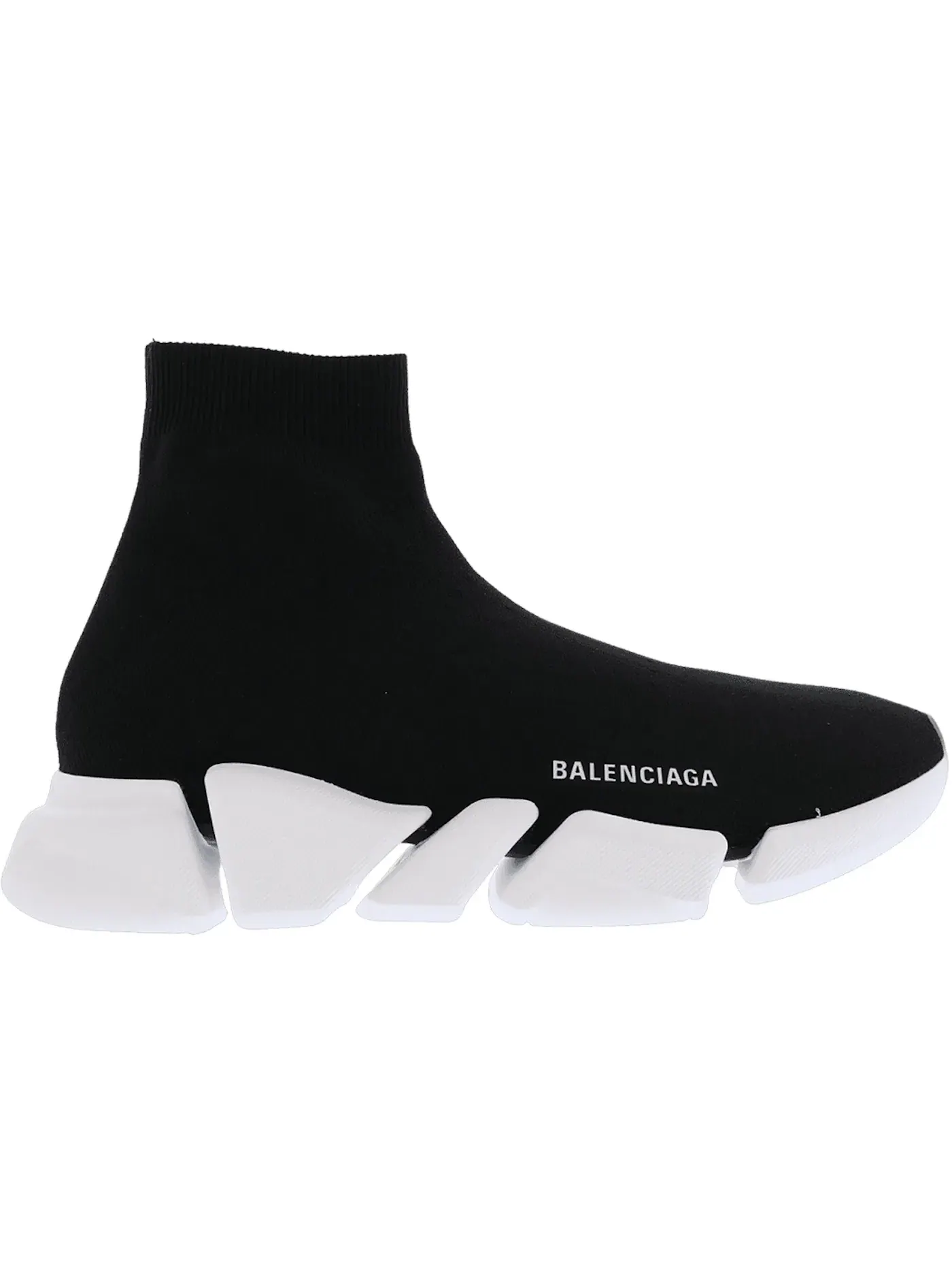 Кроссовки мужские Balenciaga Speed 2.0, с прозрачной подошвой — изображение 1 из 1, черный