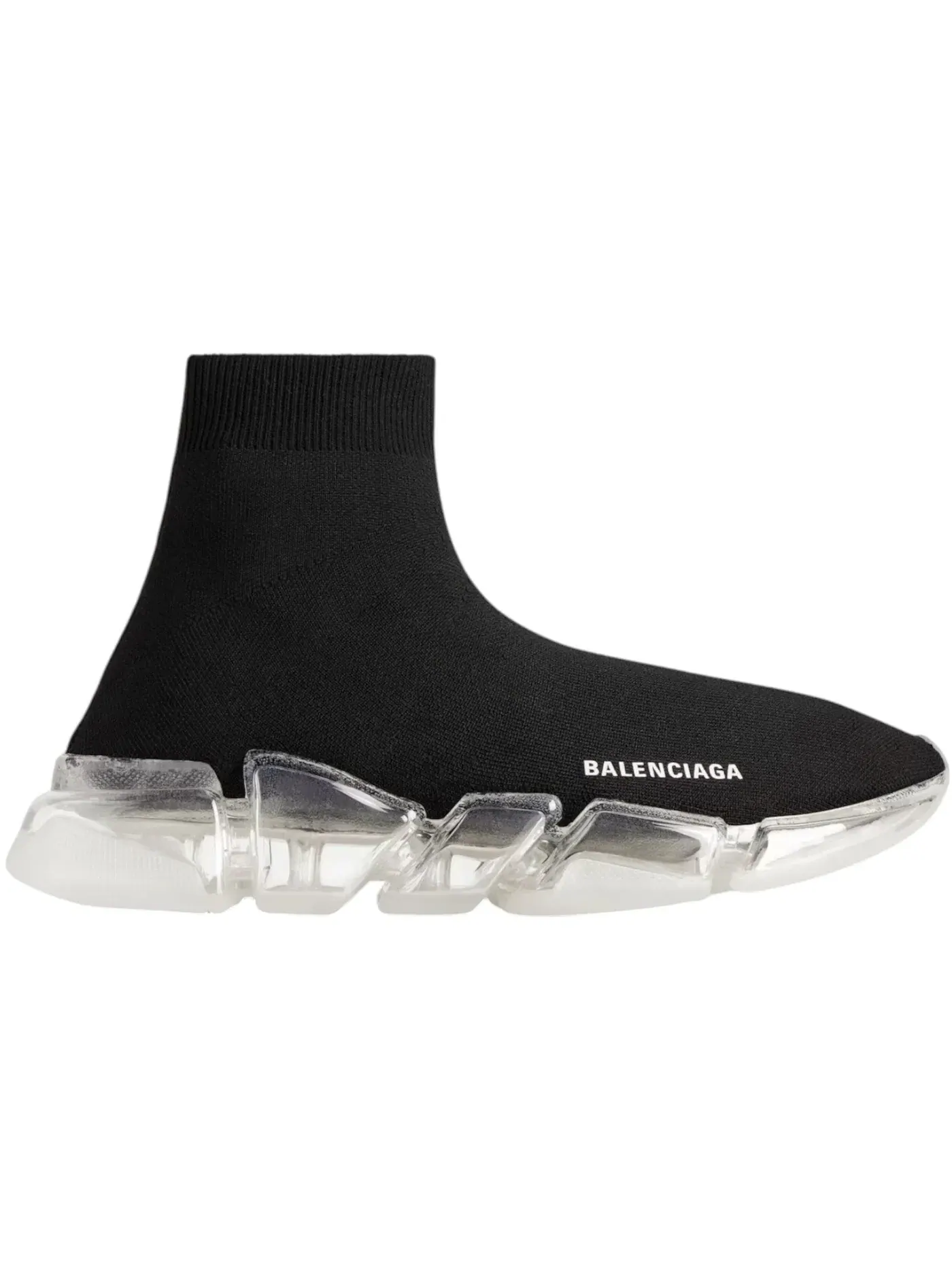 Кроссовки женские Balenciaga Speed 2.0 Clear Sole — изображение 1 из 1, черный