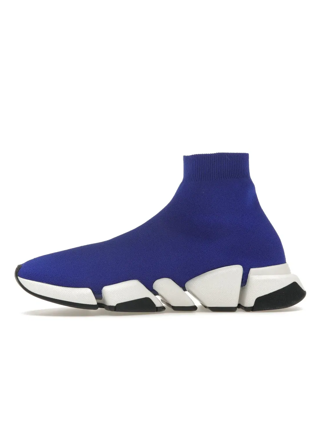 Кроссовки мужские Balenciaga Speed 2.0, с завышенной подошвой — изображение 3 из 4, темно-синий/белый/черный