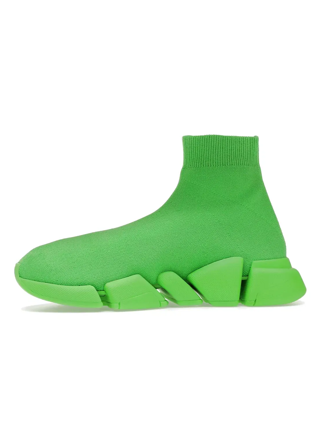 Кроссовки мужские Balenciaga Speed 2.0, сетчатый верх — изображение 3 из 4, зеленый
