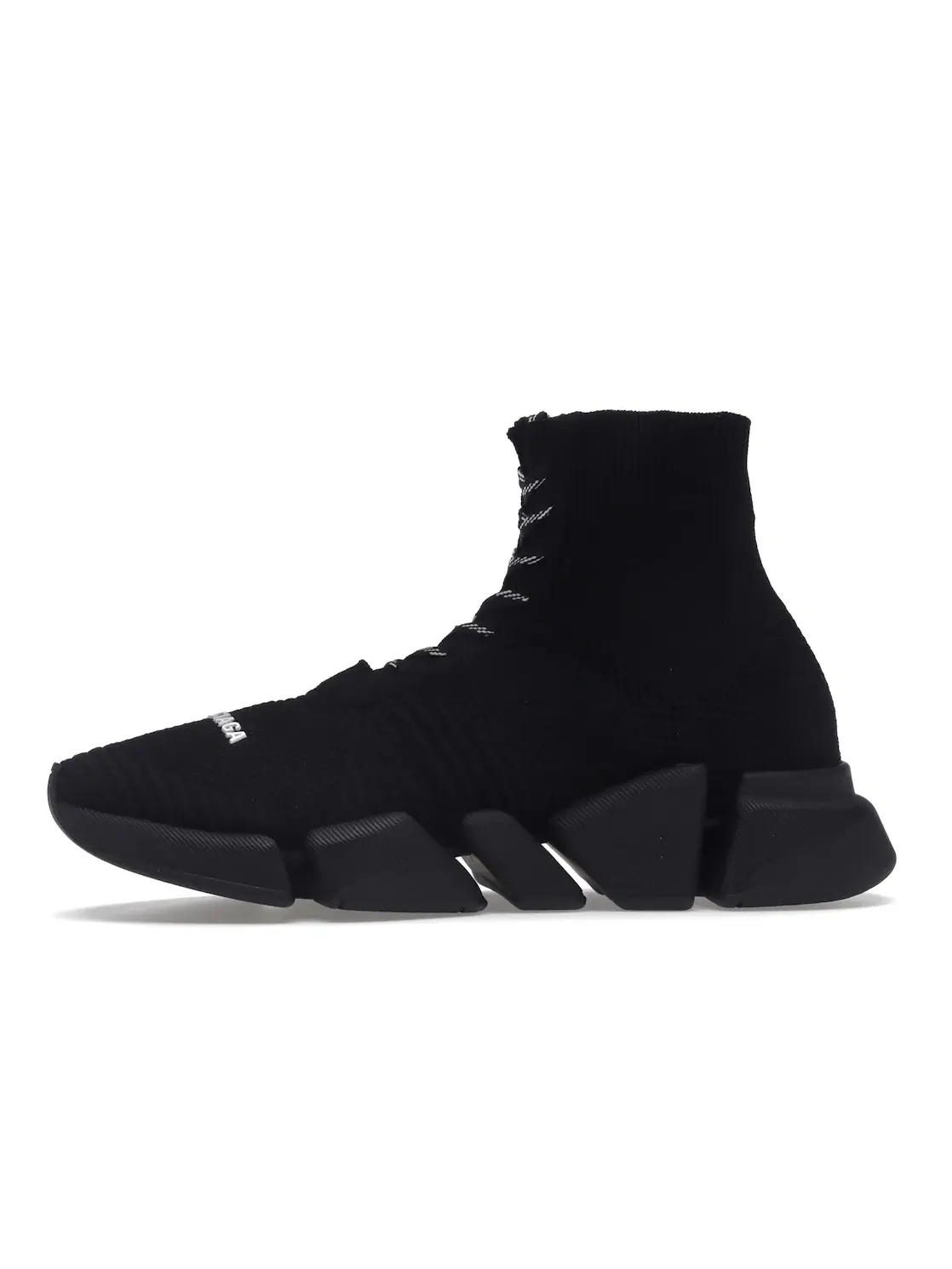 Кроссовки мужские Balenciaga Speed 2.0 Lace Up — изображение 3 из 4, черный