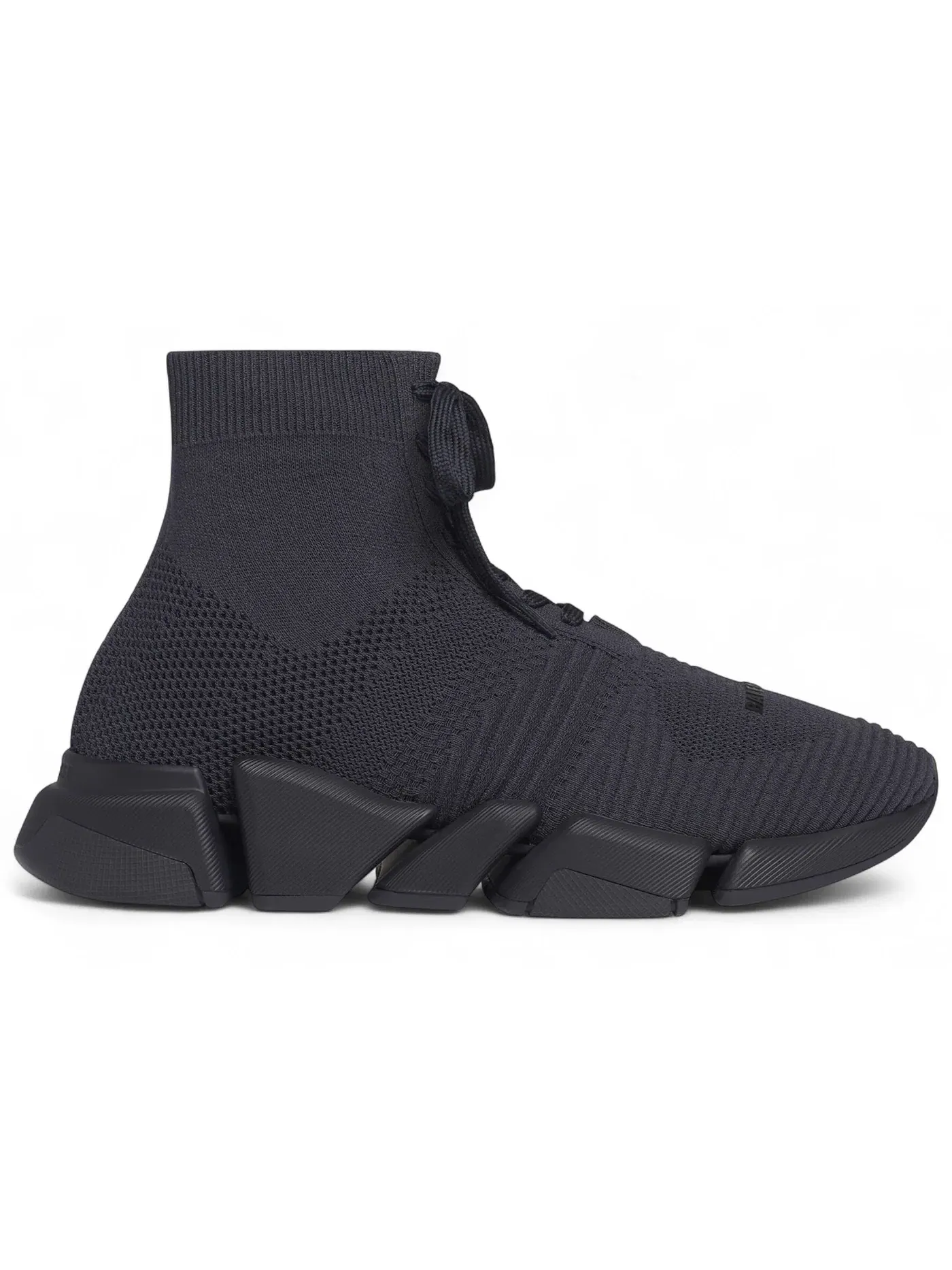 Кроссовки мужские Balenciaga Speed 2.0 Lace Up, текстиль, шнуровка — изображение 1 из 1, темный серый