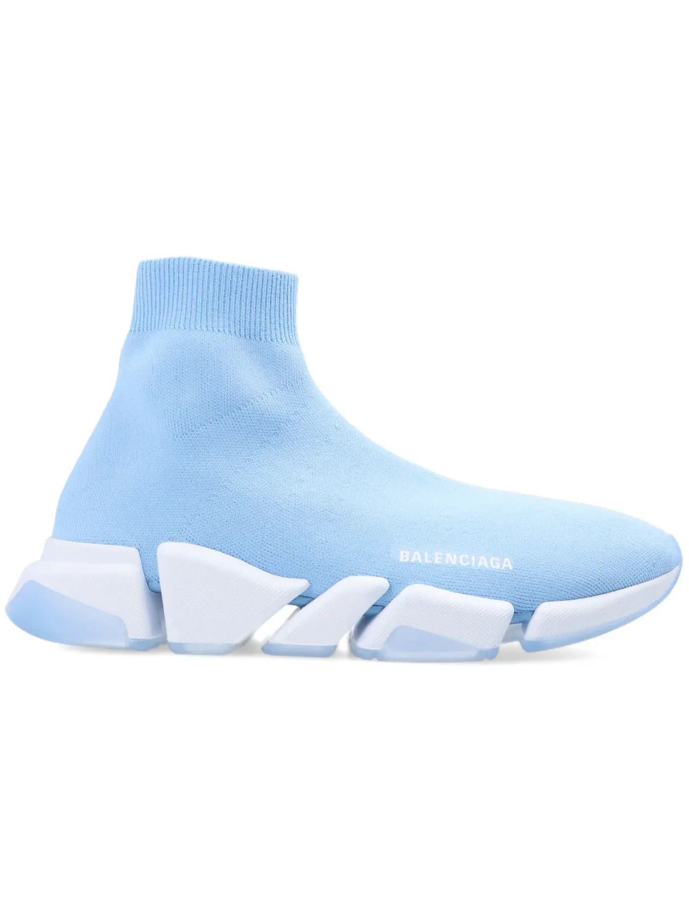 Кроссовки мужские Balenciaga Speed 2.0, сетчатые — изображение 1 из 1, сине-белые
