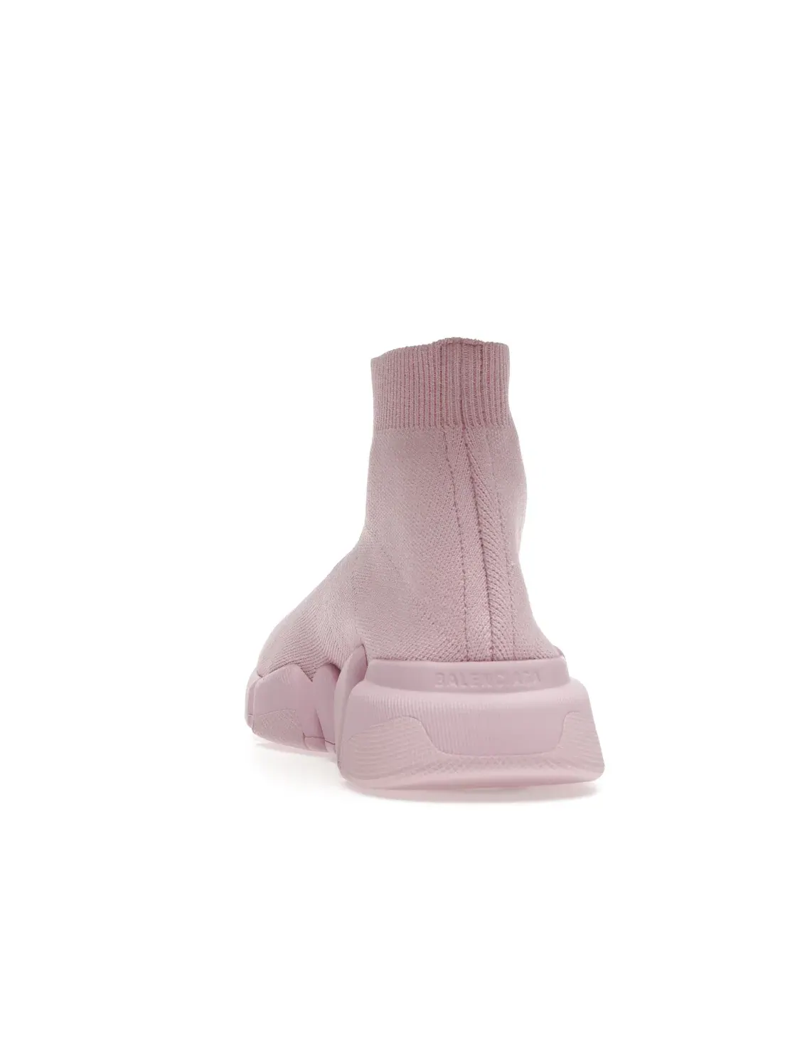 Кроссовки женские Balenciaga Speed 2.0 с принтом — изображение 4 из 4, розовый