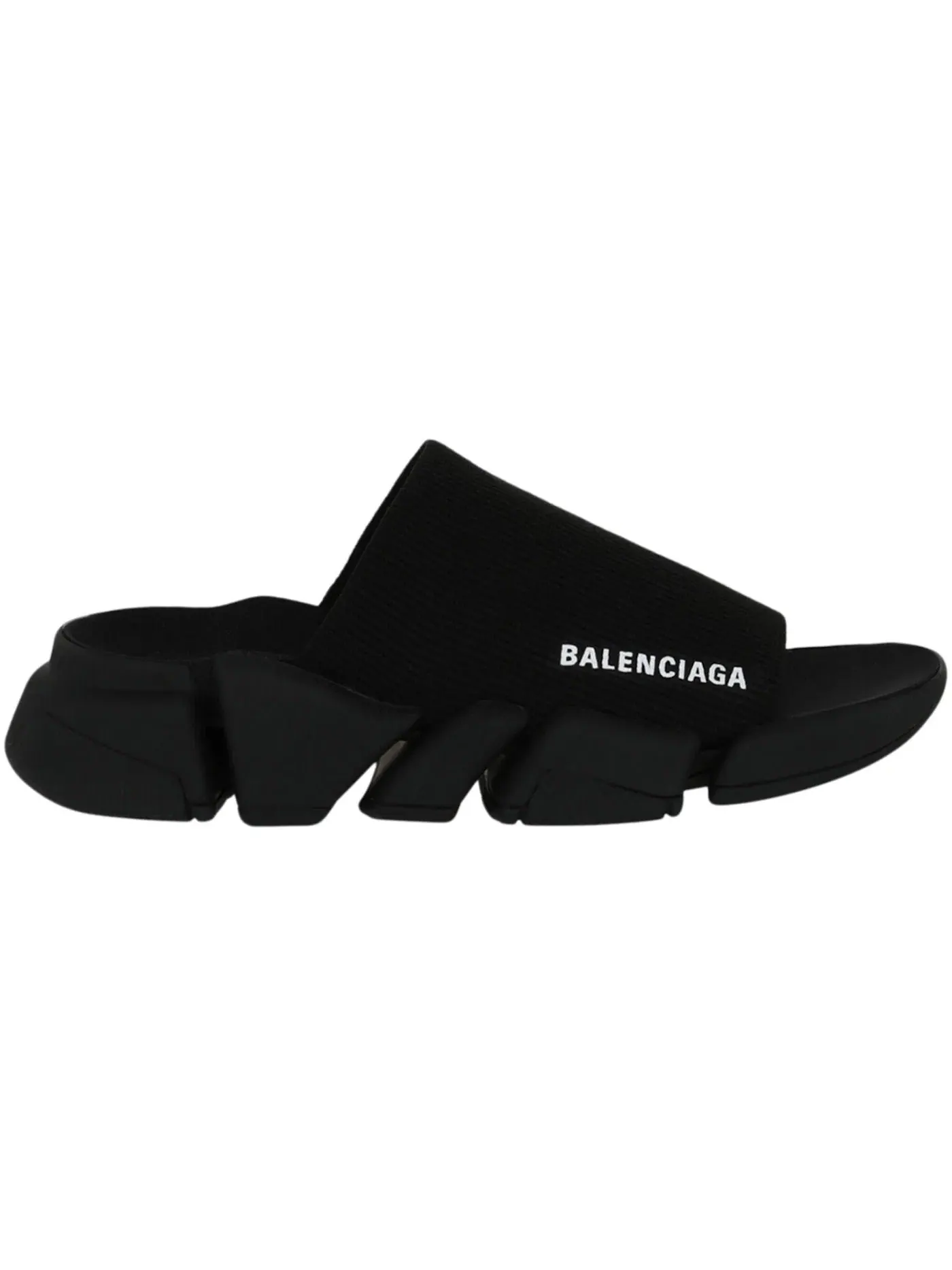 Шлепанцы женские Balenciaga Speed 2.0 Slides — изображение 1 из 3, черный
