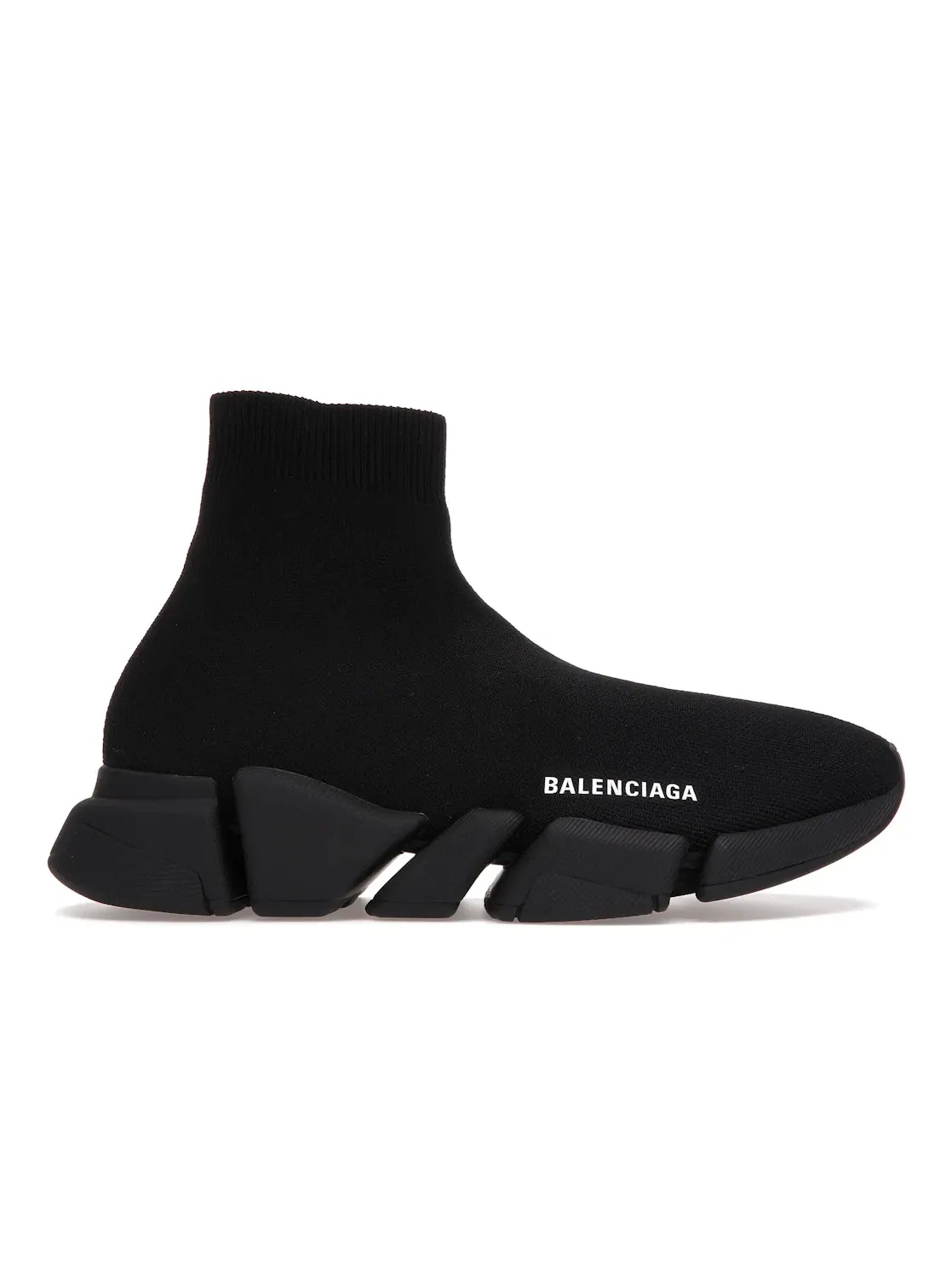 Кроссовки Balenciaga Speed 2.0, бесшовный верх — изображение 1 из 4, черный