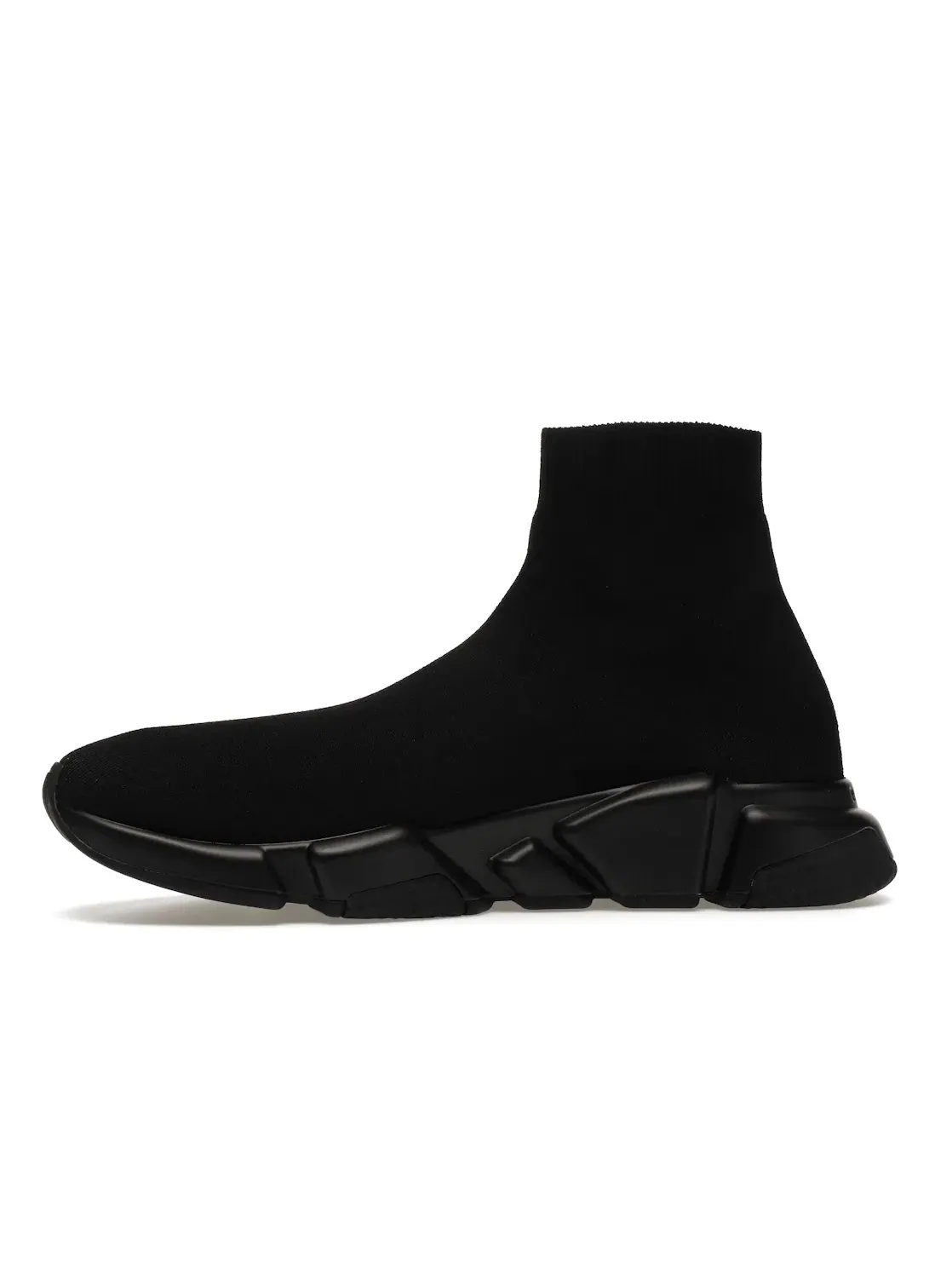 Кроссовки мужские Balenciaga Speed 2021, технологичная вязка — изображение 3 из 4, черный