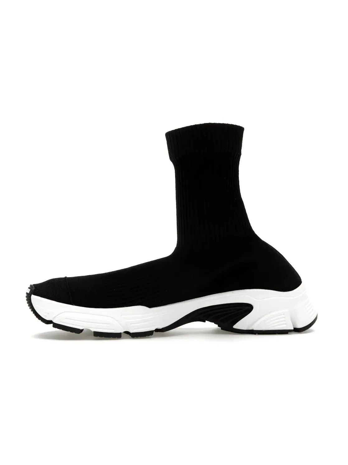 Кроссовки Balenciaga Speed 3.0 с принтом — изображение 3 из 4, черный/белый