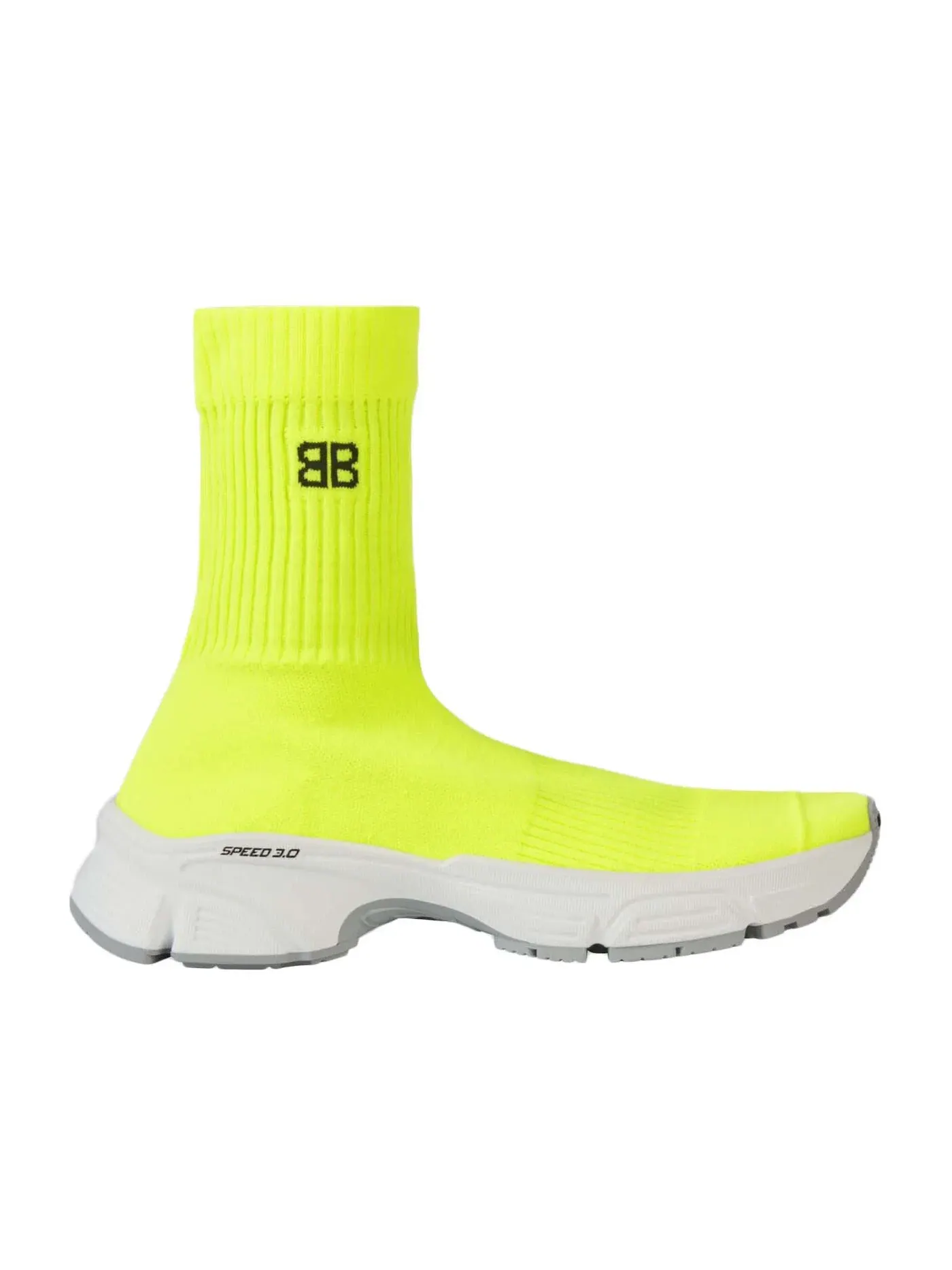 Кроссовки женские Balenciaga Speed 3.0, с принтом — изображение 1 из 1, желтый