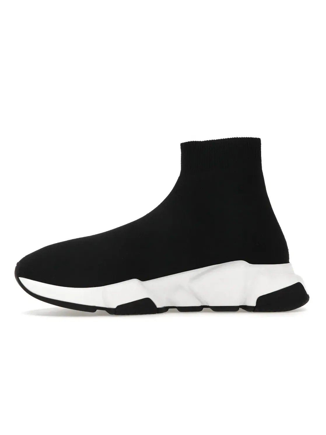 Кроссовки женские Balenciaga Speed Graffiti Trainers, с принтом — изображение 3 из 4, черный/белый