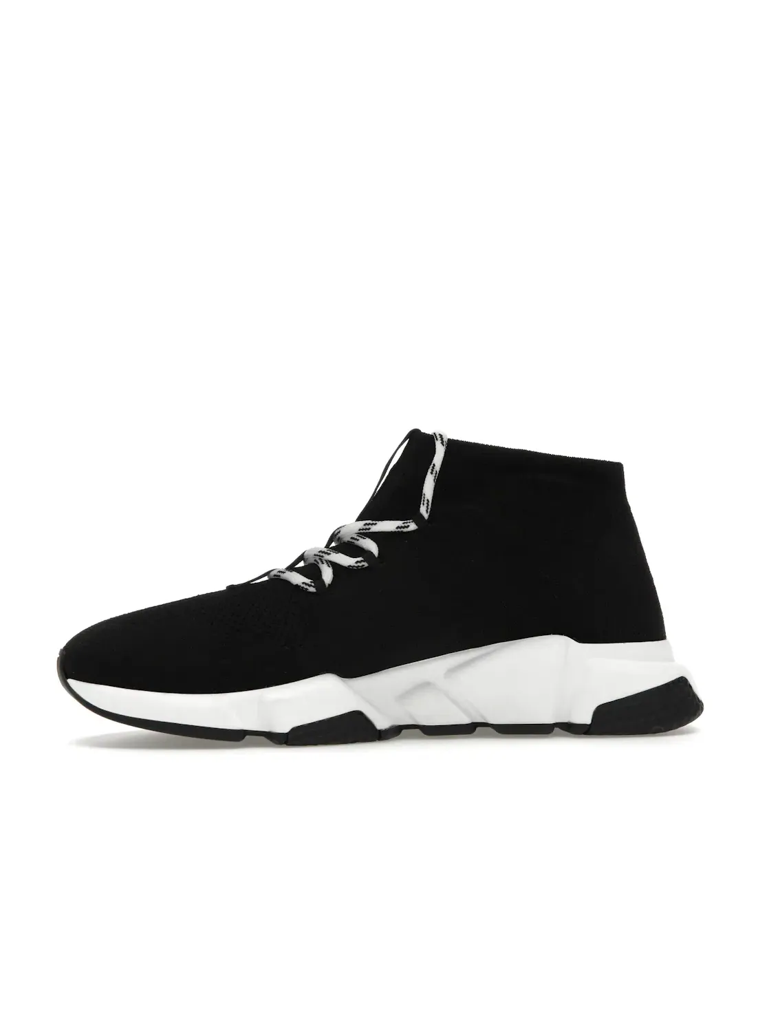Кроссовки женские Balenciaga Speed Lace Up с принтом — изображение 3 из 4, черный