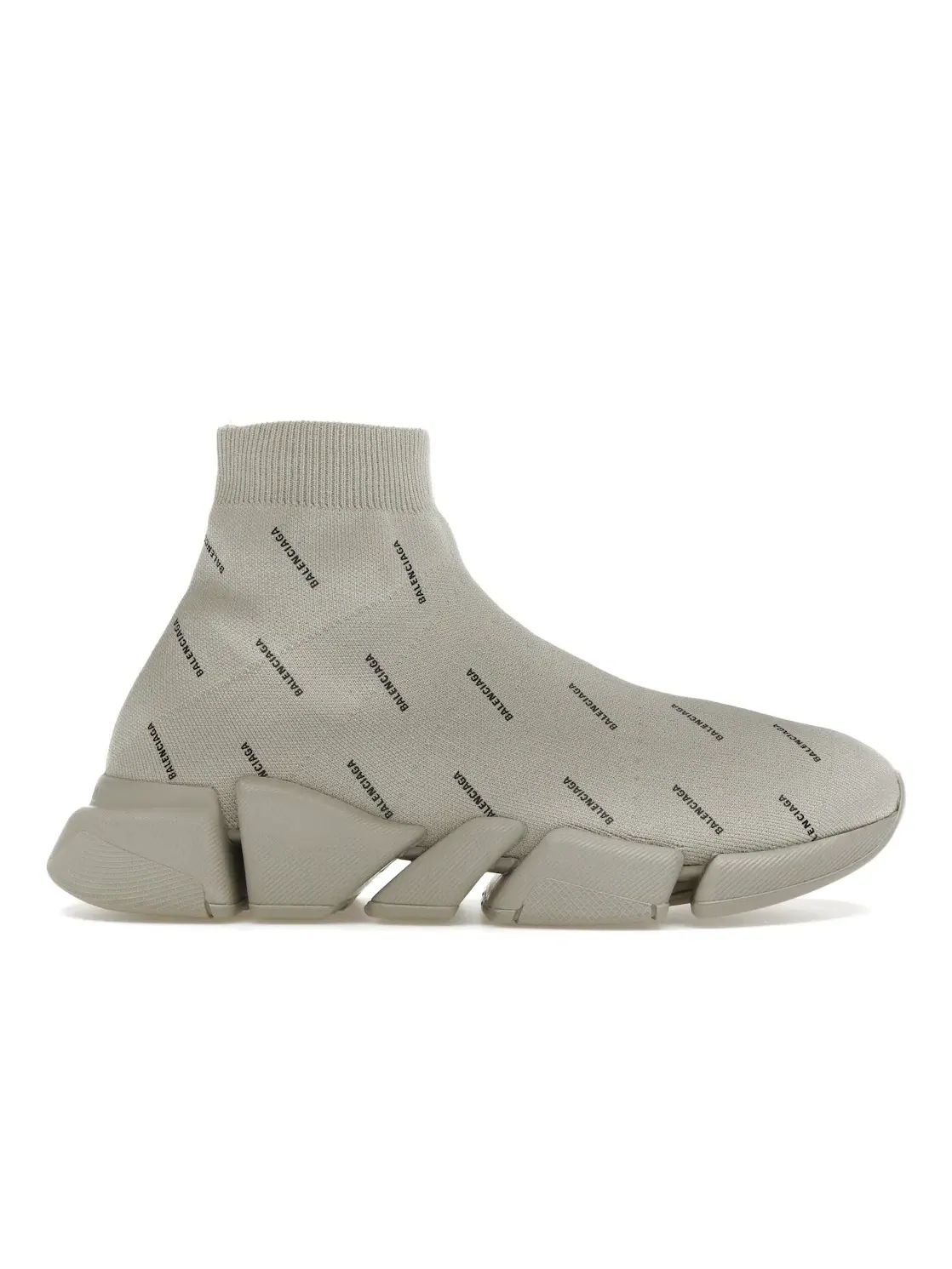 Кроссовки Balenciaga Speed Trainer 2.0, с принтом логотипа — изображение 1 из 4, черный