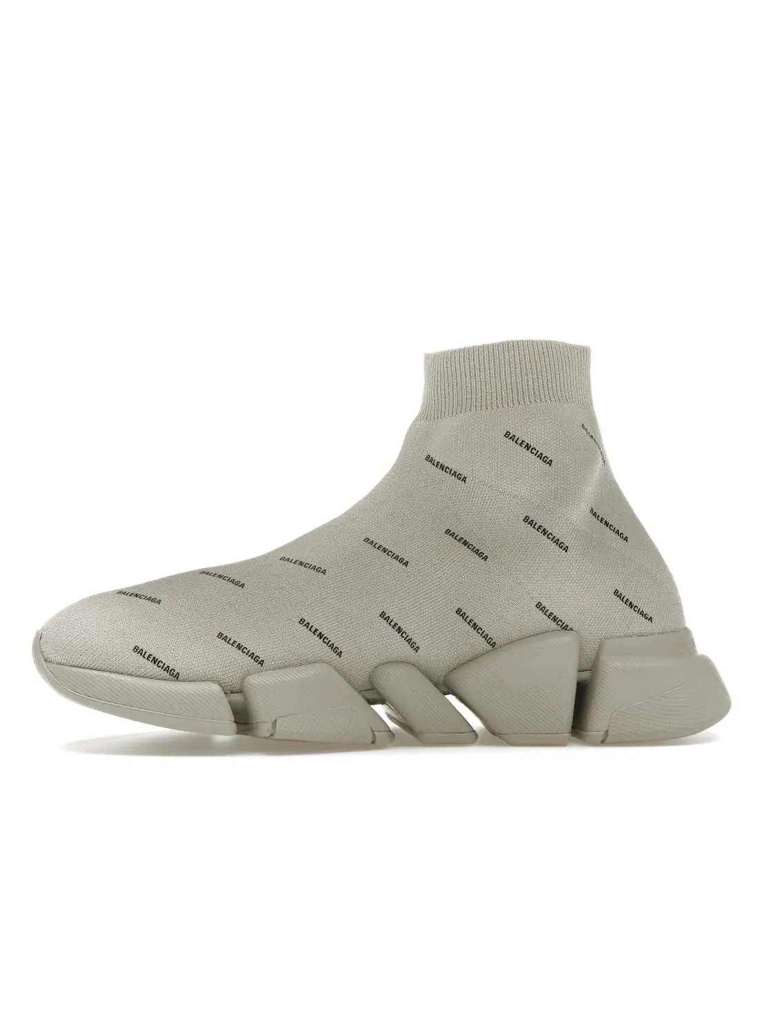 Кроссовки Balenciaga Speed Trainer 2.0, с принтом логотипа — изображение 3 из 4, черный