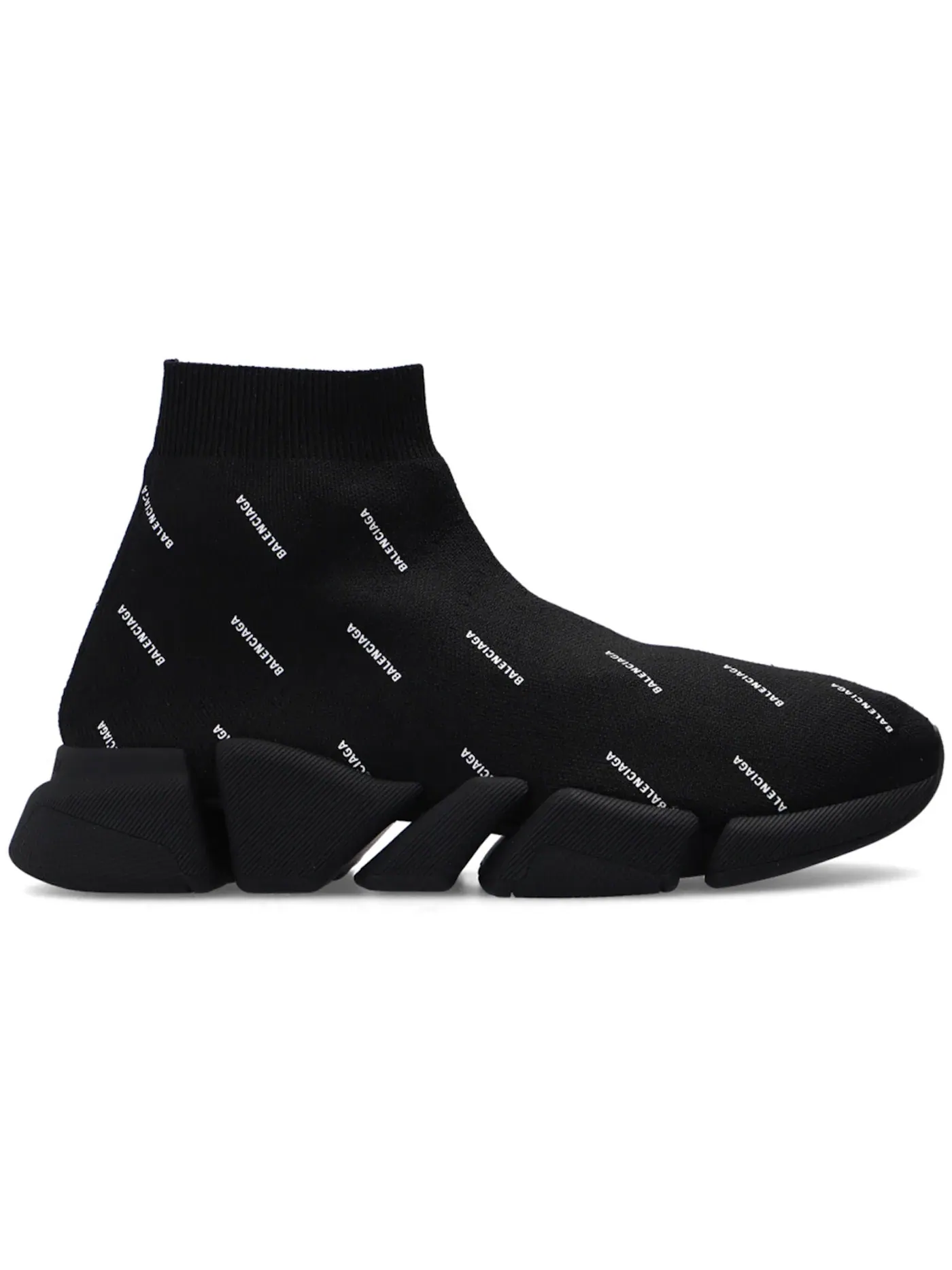 Кроссовки Balenciaga Speed Trainer 2.0, с принтом логотипа — изображение 1 из 1, черный/белый