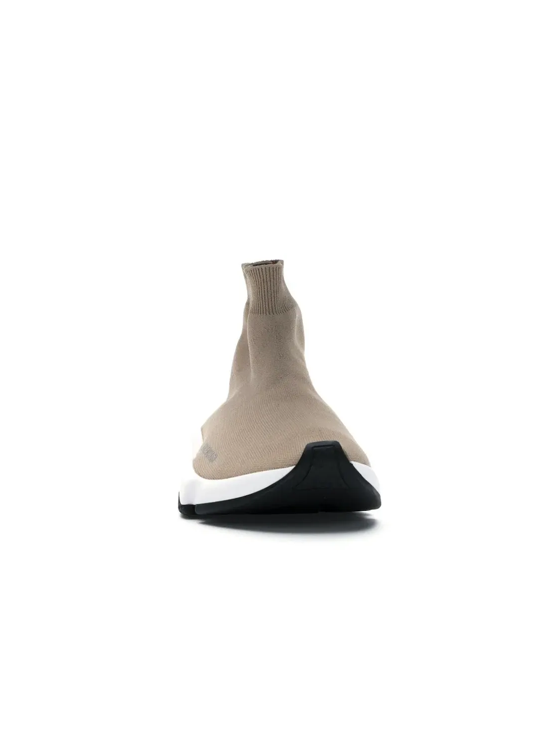 Кроссовки женские Balenciaga Speed Trainer с принтом — изображение 2 из 4, бежевый белый