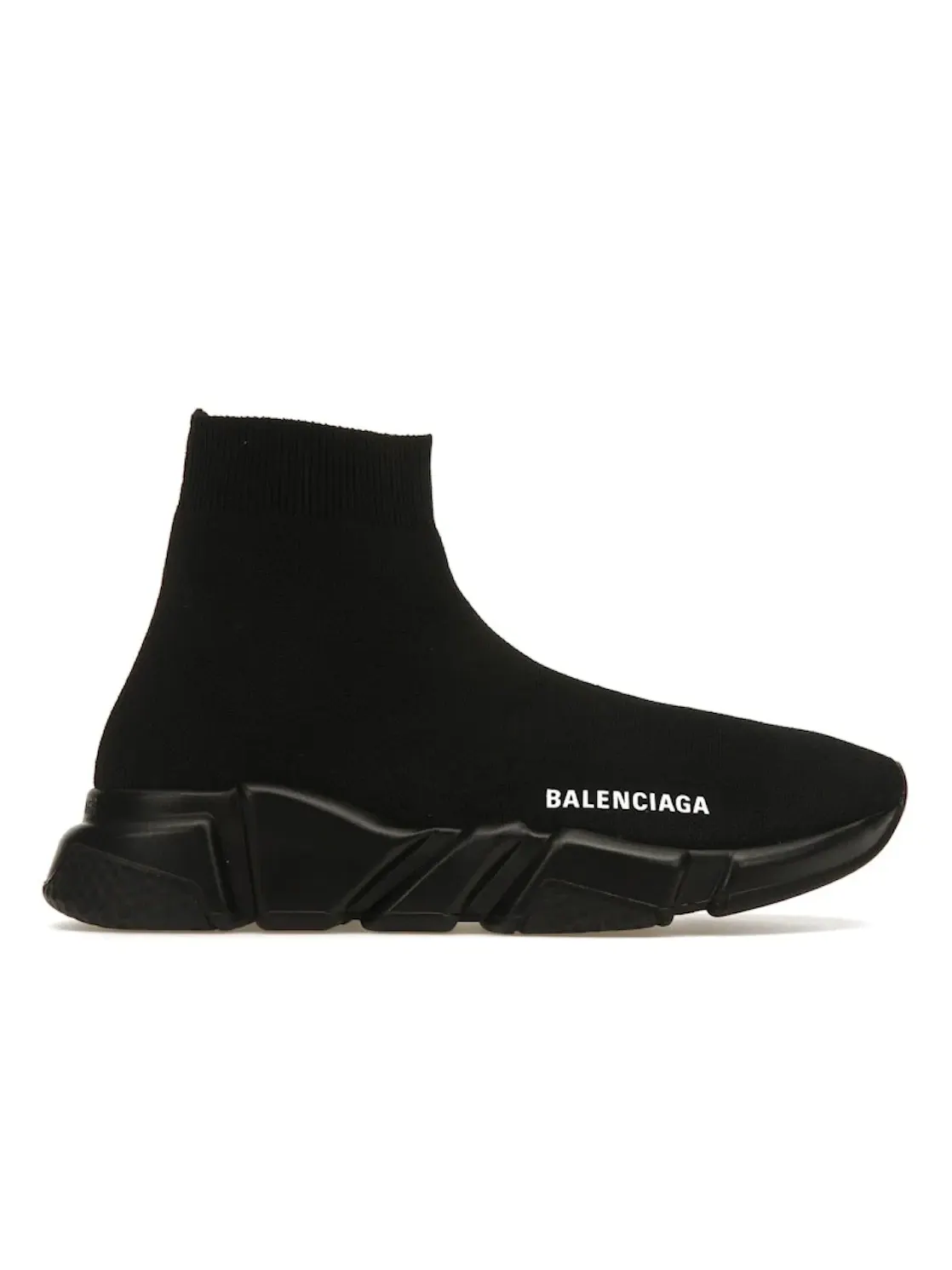 Кроссовки женские Balenciaga Speed Trainer без шнуровки — изображение 1 из 4, черный