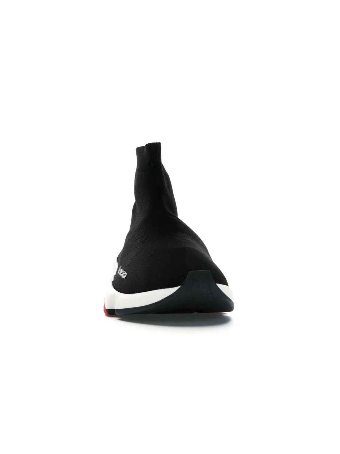 Кроссовки Balenciaga Speed Trainer, носковидный верх — изображение 2 из 4, черный/красный
