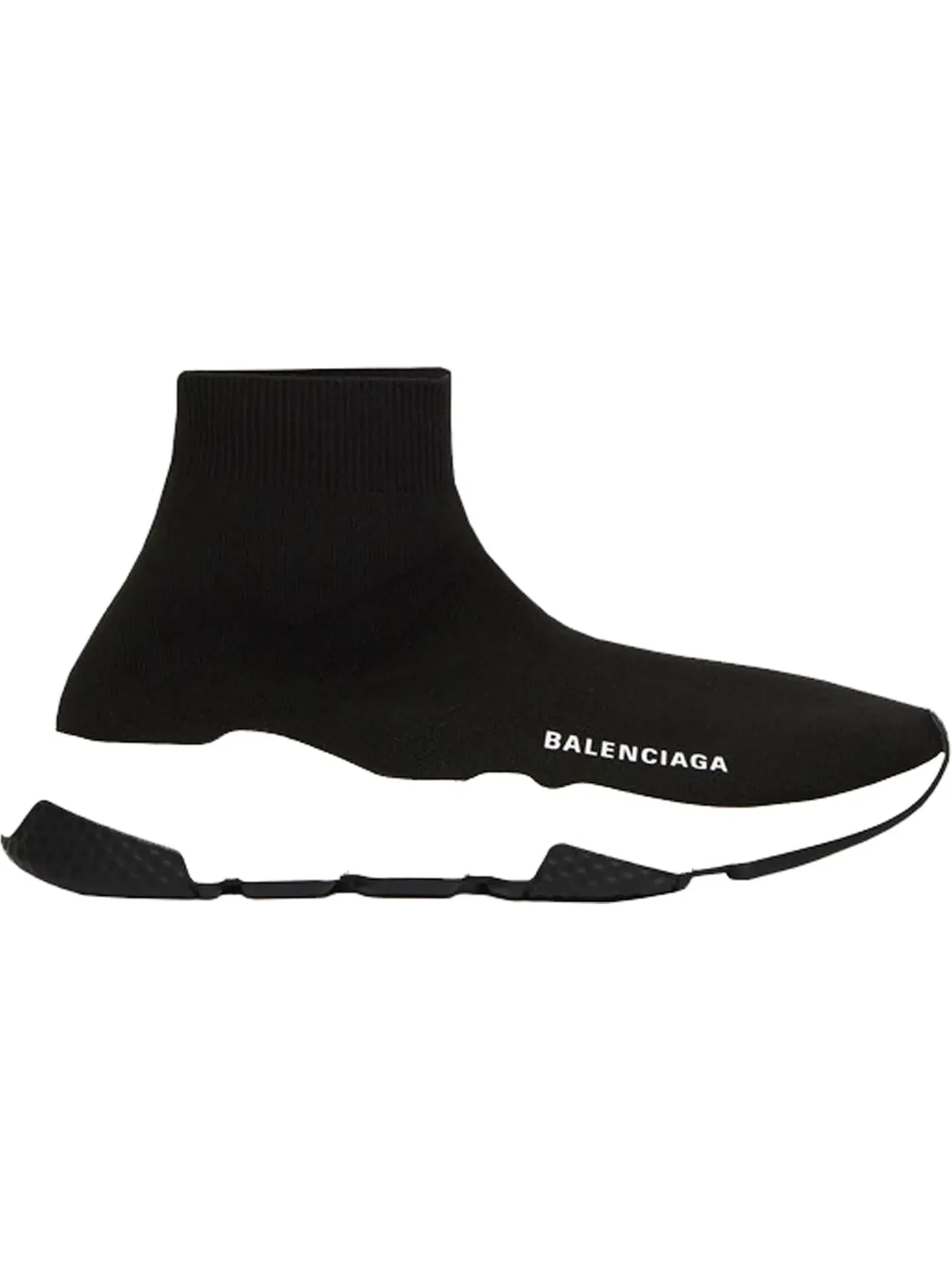 Кроссовки женские Balenciaga Speed Trainer, сетчатый верх — изображение 1 из 1, черный/белый