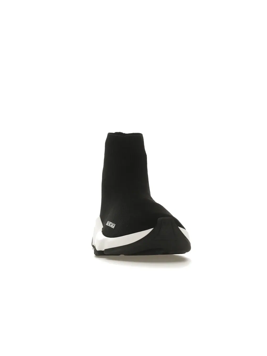 Кроссовки мужские Balenciaga Speed Trainer, с эластичным верхом — изображение 2 из 4, черный/белый