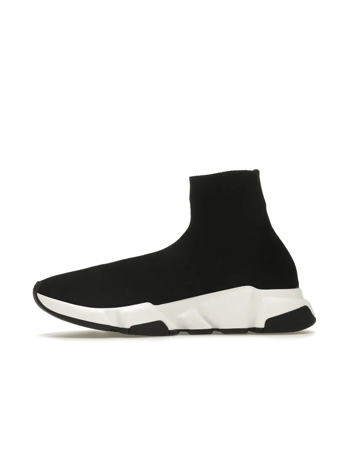Кроссовки мужские Balenciaga Speed Trainer, с эластичным верхом — изображение 3 из 4, черный/белый