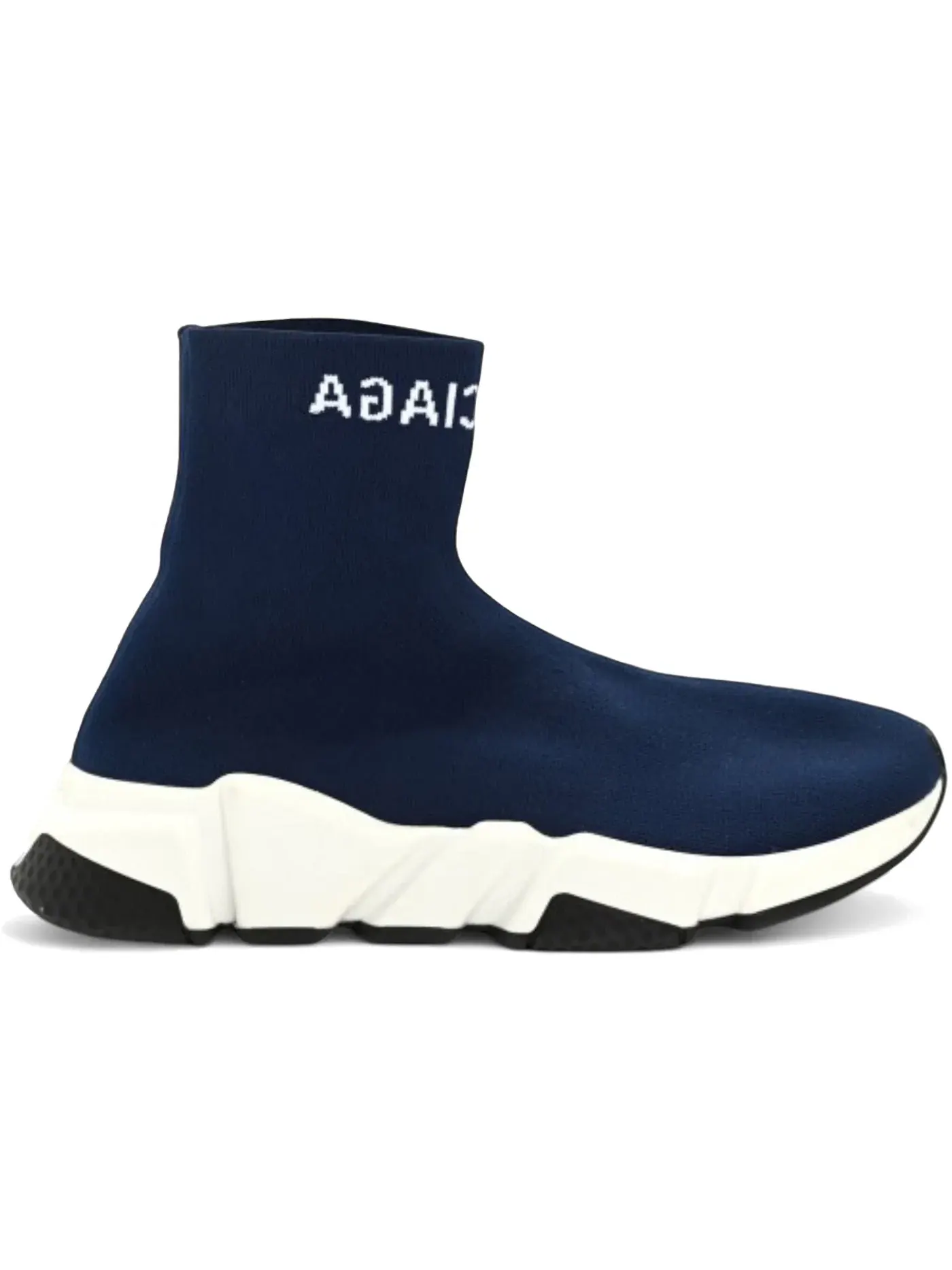 Кроссовки мужские Balenciaga Speed Trainer без шнурков — изображение 1 из 1, темно-синий