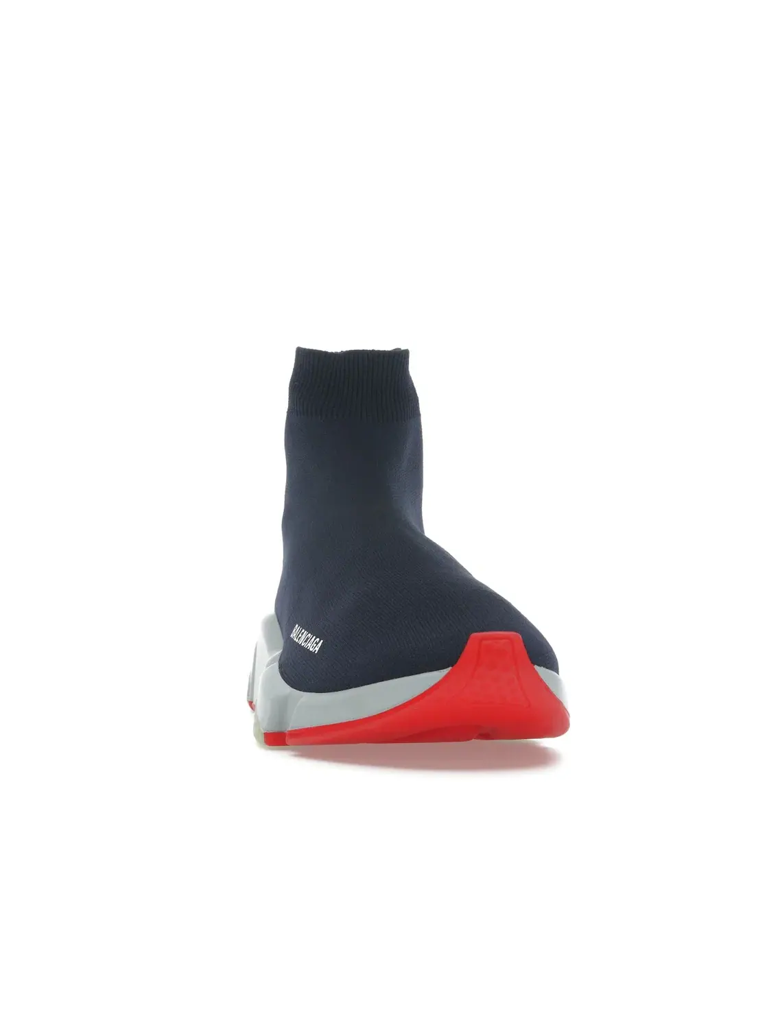 Кроссовки мужские Balenciaga Speed Trainer с принтом — изображение 2 из 4, темно-синий/красный
