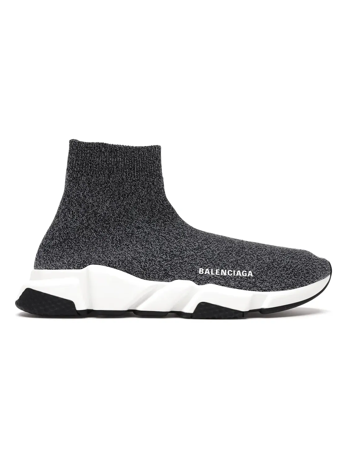 Кроссовки Balenciaga Speed Trainer без шнурков — изображение 1 из 4, серый белый