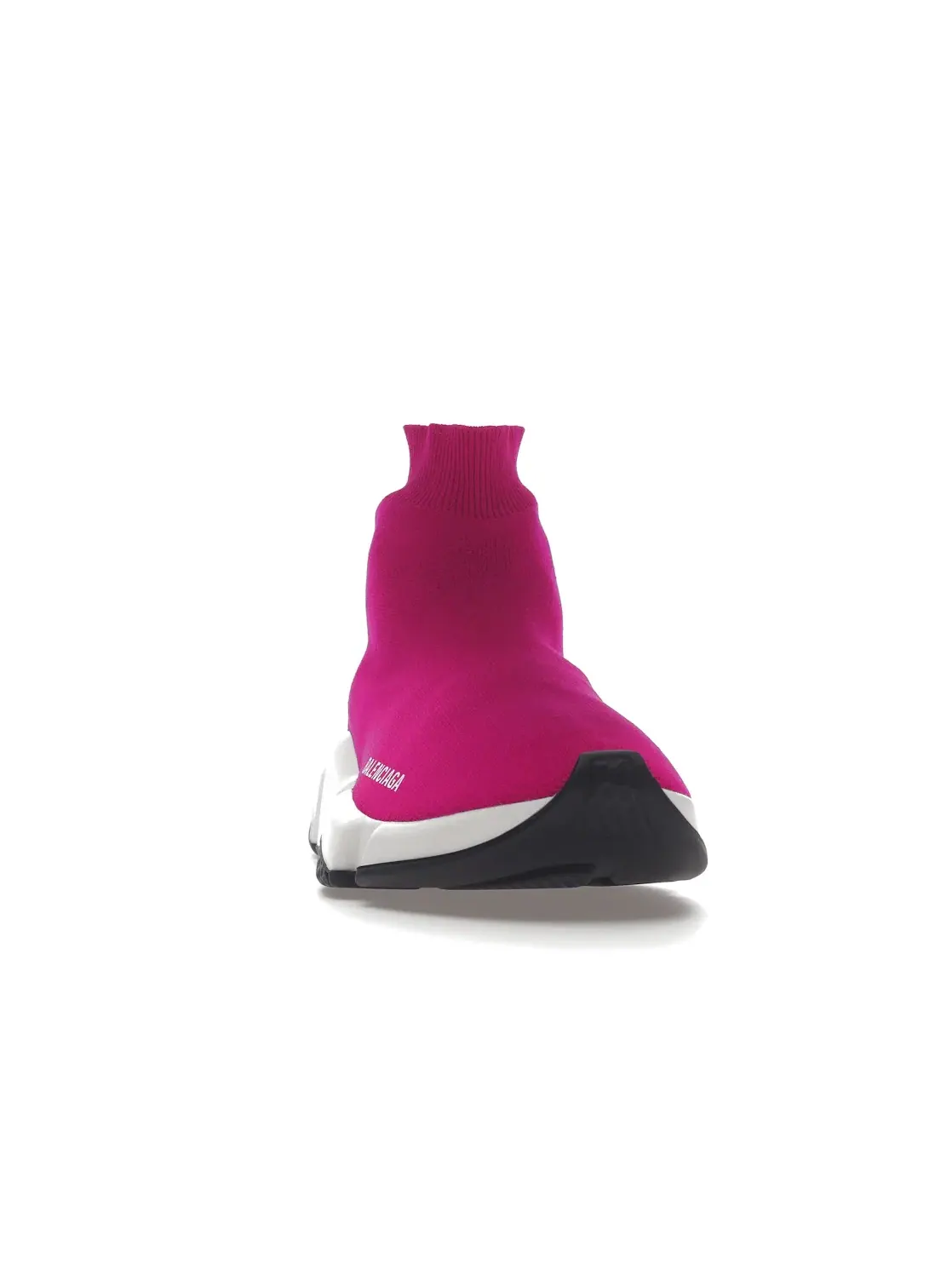 Кроссовки женские Balenciaga Speed Trainer с принтом — изображение 2 из 4, розовый
