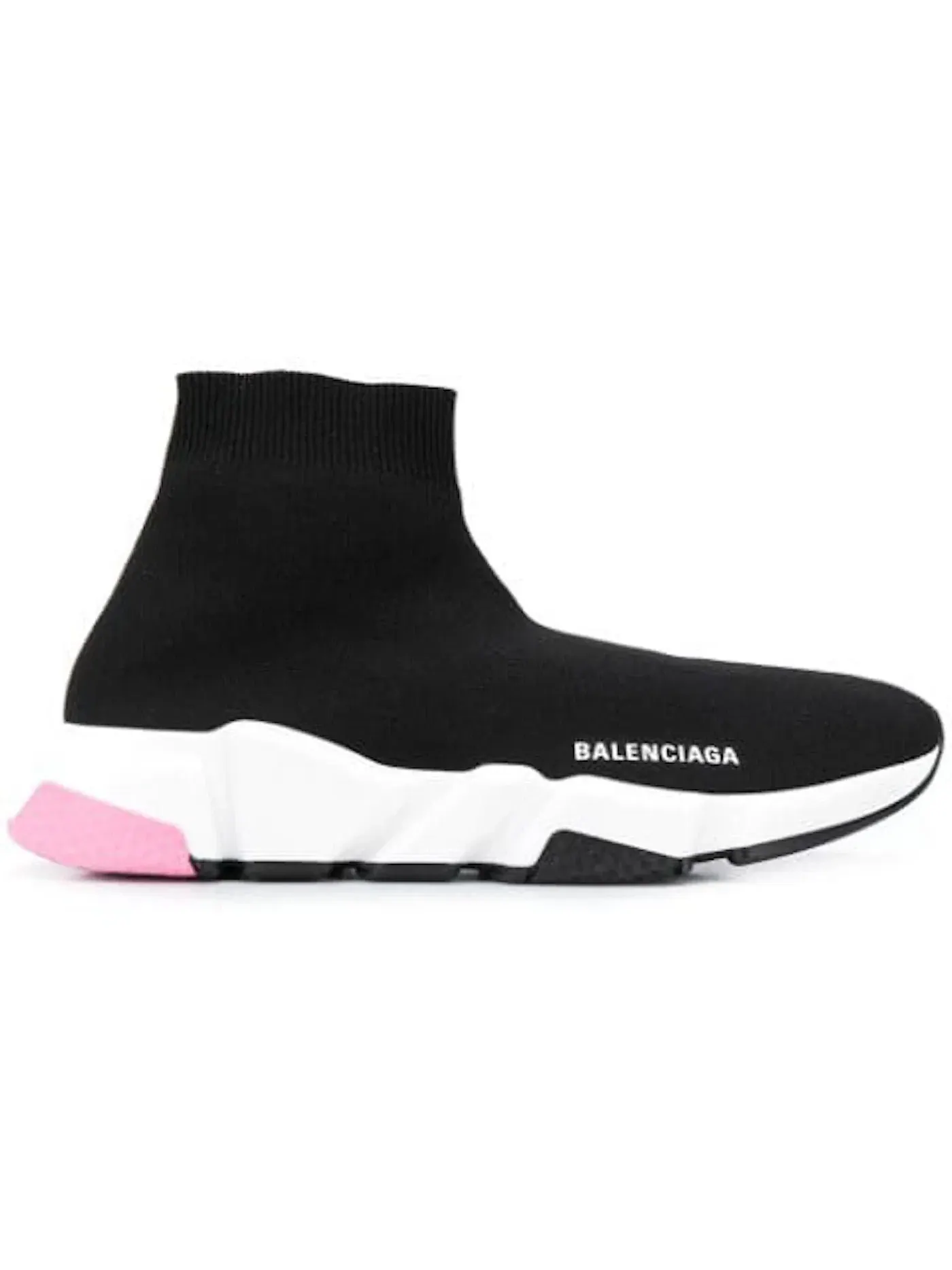 Кроссовки Balenciaga Speed Trainers Mid, высокие — изображение 1 из 1, черный