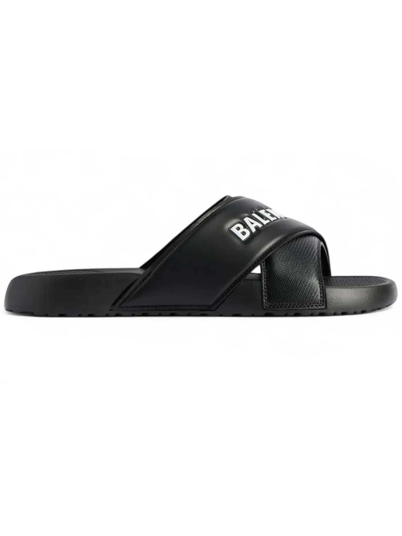 Сандалии-слайды Balenciaga Sporty Pool Slide — изображение 1 из 1, черный, белый