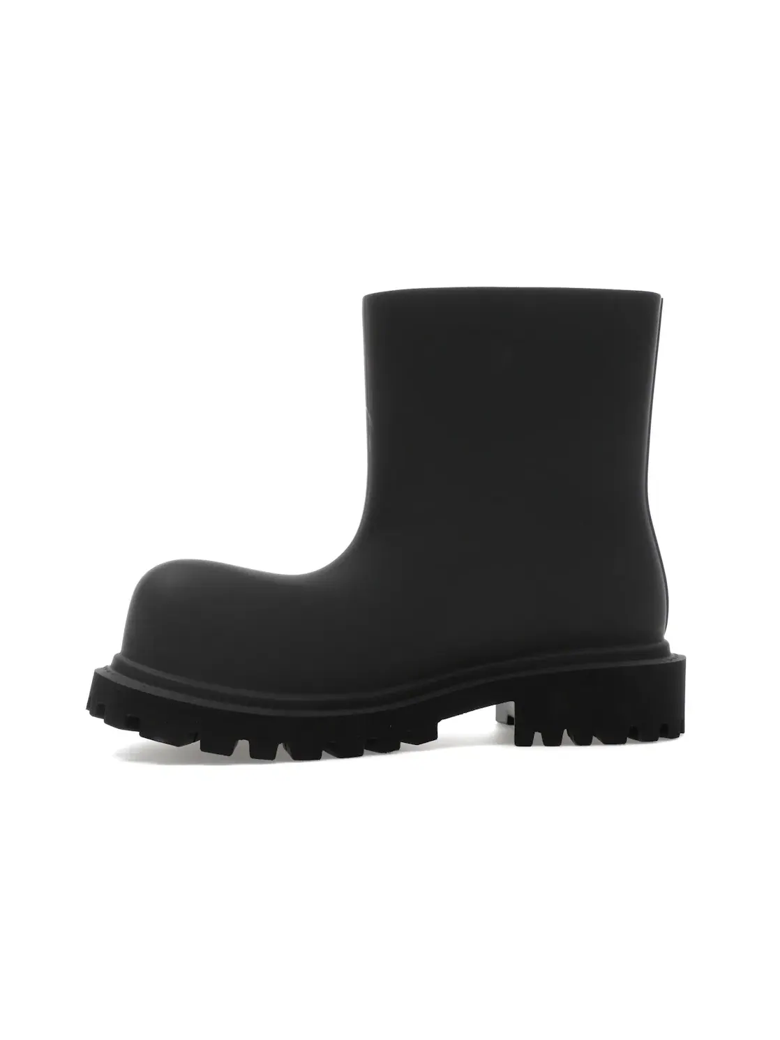 Ботинки мужские Balenciaga Steroid Booties, кожаные — изображение 3 из 4, черный
