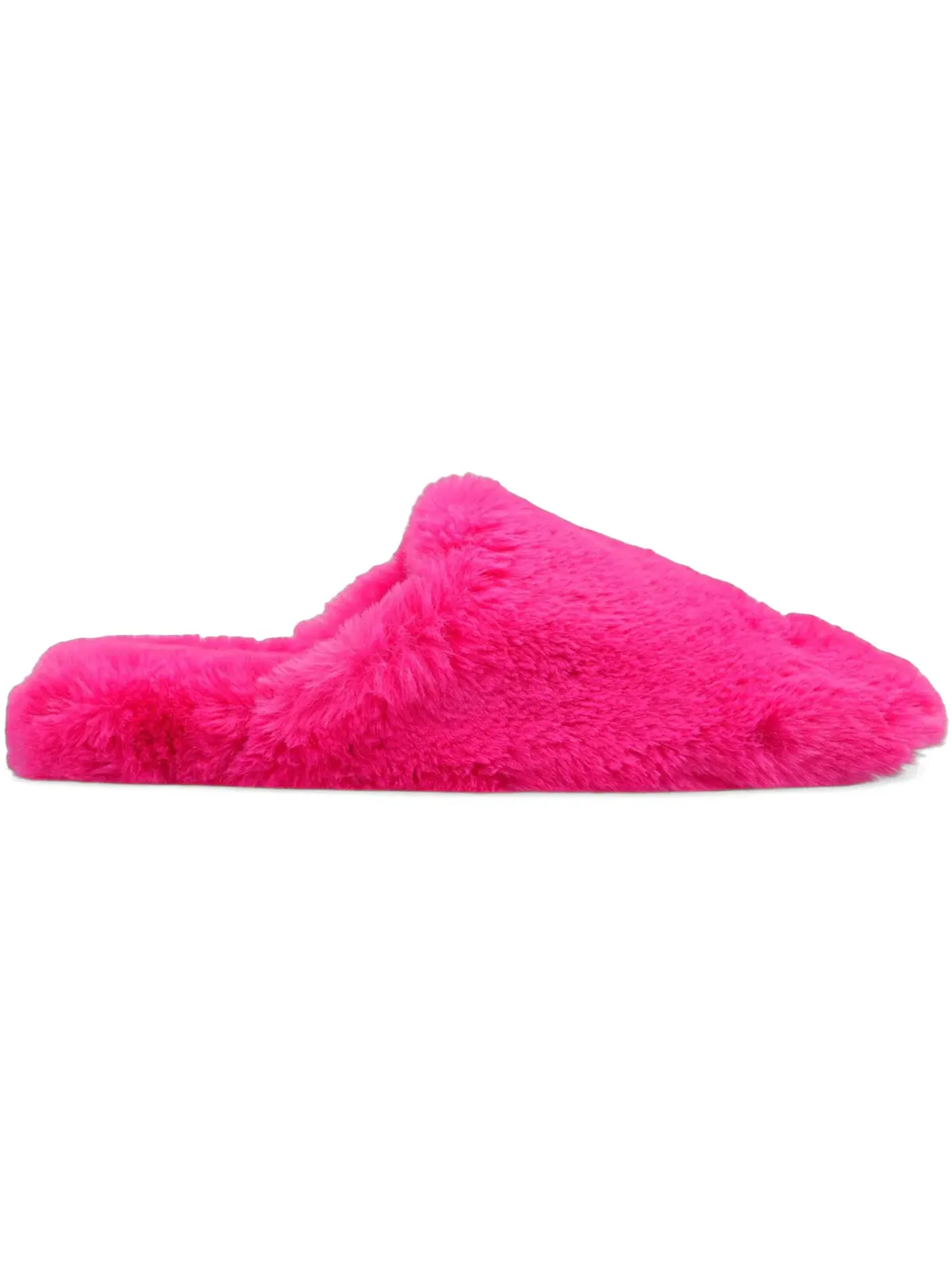 Женские шлепанцы с искусственным мехом Teddy Mule Balenciaga — изображение 1 из 1, розовый
