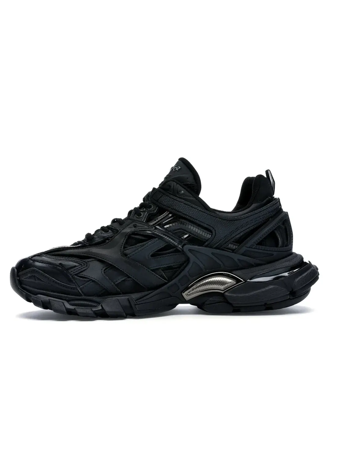 Кроссовки Balenciaga Track 2, многослойный дизайн — изображение 3 из 4, черный/черный