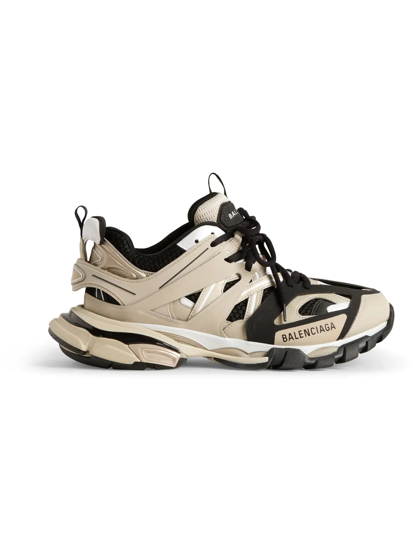 Кроссовки мужские Balenciaga Track, с массивной подошвой — изображение 1 из 1, бежевый/черный