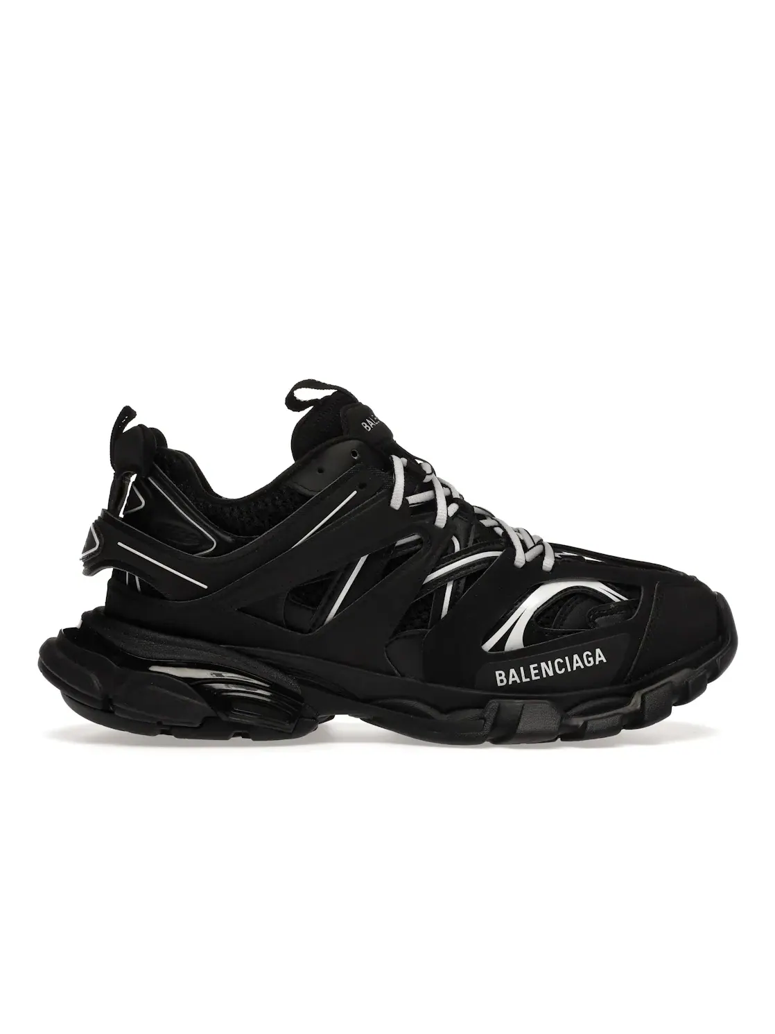 Кроссовки мужские Balenciaga Track, сетка и нейлон — изображение 1 из 4, черный/белый