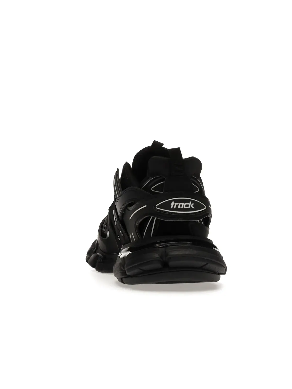 Кроссовки мужские Balenciaga Track, сетка и нейлон — изображение 4 из 4, черный/белый