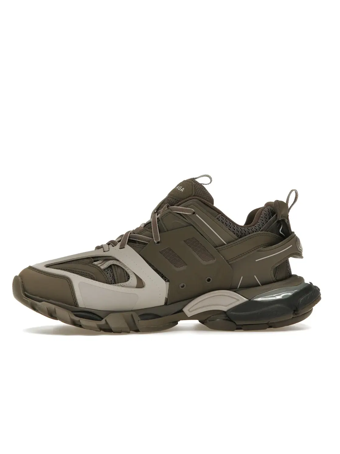 Кроссовки мужские Balenciaga Track, шнуровка — изображение 3 из 4, коричневый бежевый