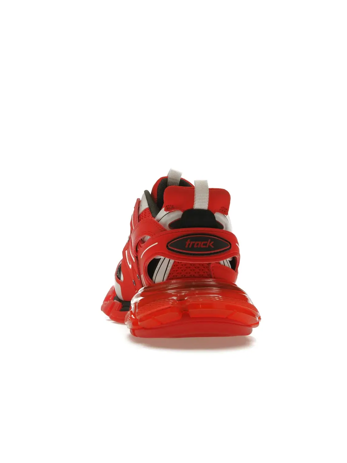 Кроссовки мужские Balenciaga Track Clear Sole — изображение 4 из 4, красные