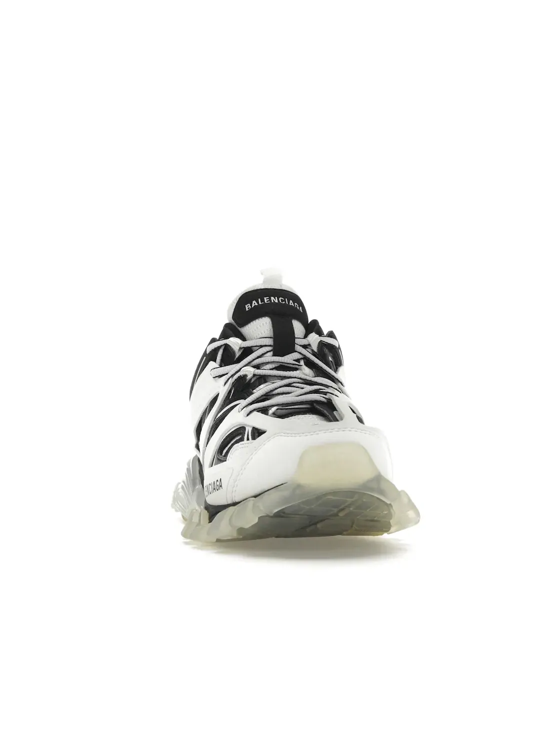 Кроссовки женские Balenciaga Track Clear Sole — изображение 2 из 4, черный/белый
