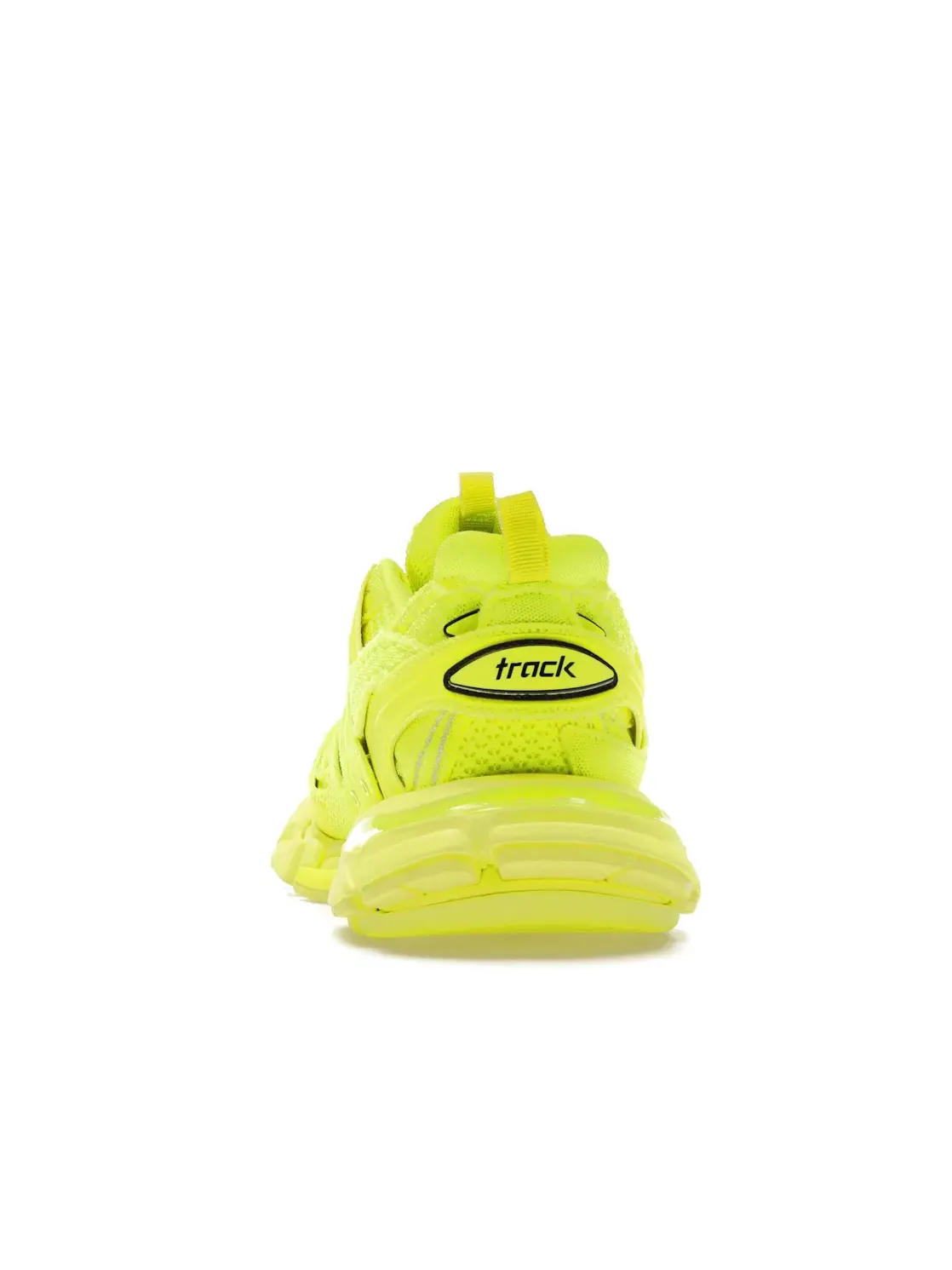 Кроссовки мужские Balenciaga Track, с сетчатым верхом — изображение 4 из 4, неоновый желтый/черный