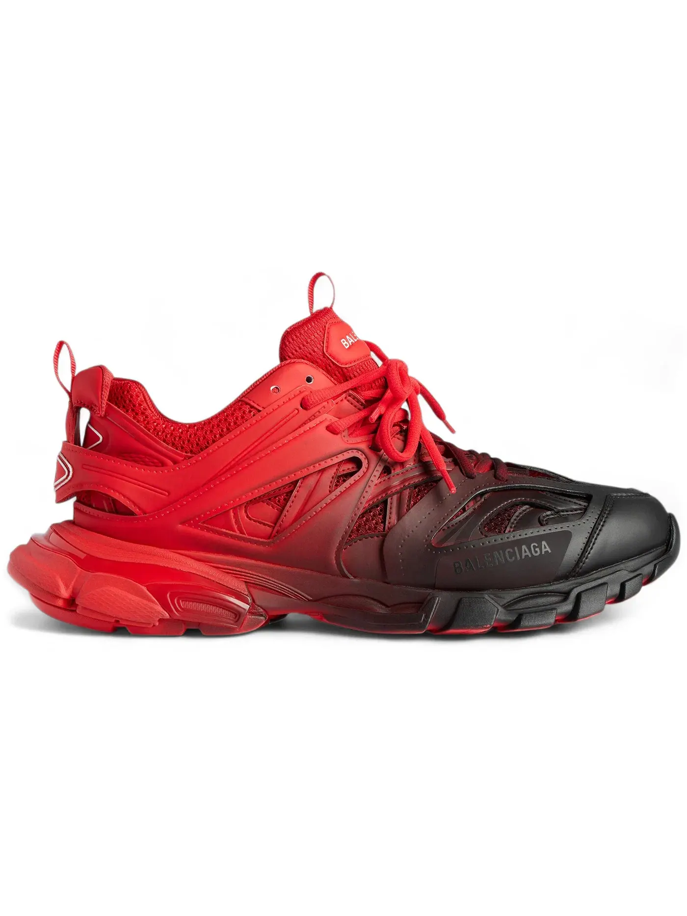 Кроссовки Balenciaga Track Gradient Sneaker — изображение 1 из 1, красный/черный