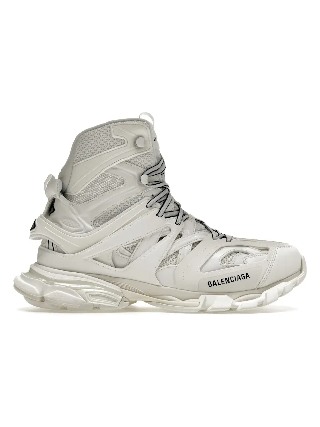 Кроссовки мужские Balenciaga Track Hike, с принтом — изображение 1 из 4, белый/белый/черный