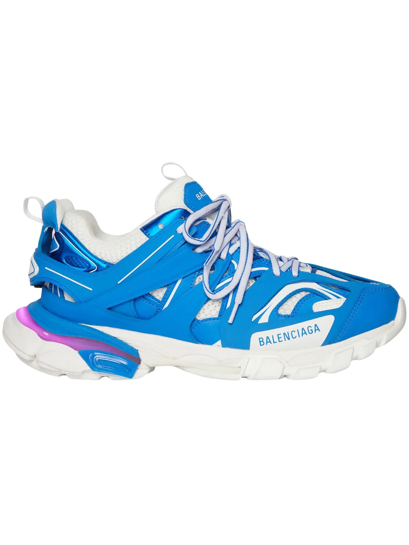Кроссовки мужские Balenciaga Track LED, с подсветкой — изображение 1 из 1, синий белый