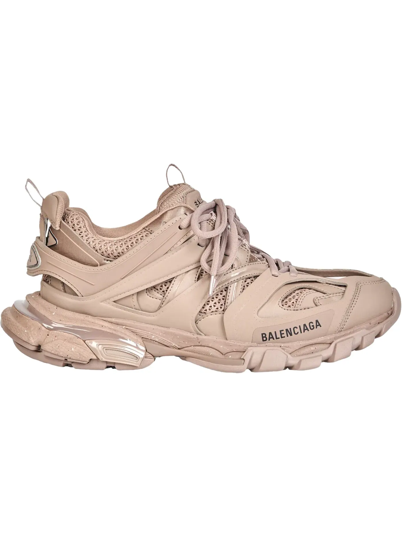 Кроссовки мужские Balenciaga Track Recycled, переработанные материалы — изображение 1 из 1, бежевый