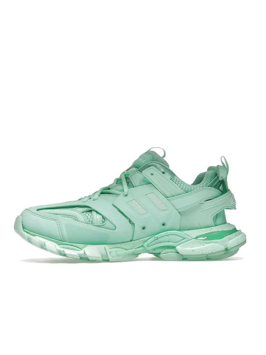 Кроссовки мужские Balenciaga Track Recycled, из переработанных материалов — изображение 3 из 4, зеленый